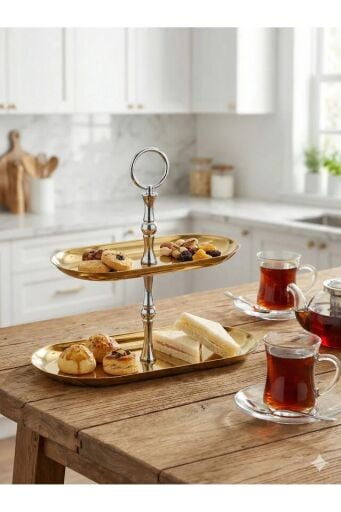 2 Katlı Sunumluk